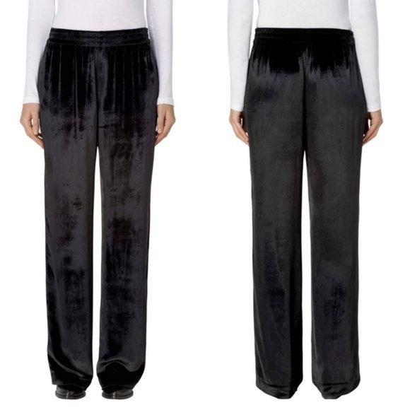 J Brand Ardon High-Rise Wide-Leg Pants In Velvet - Picture 5 of 11